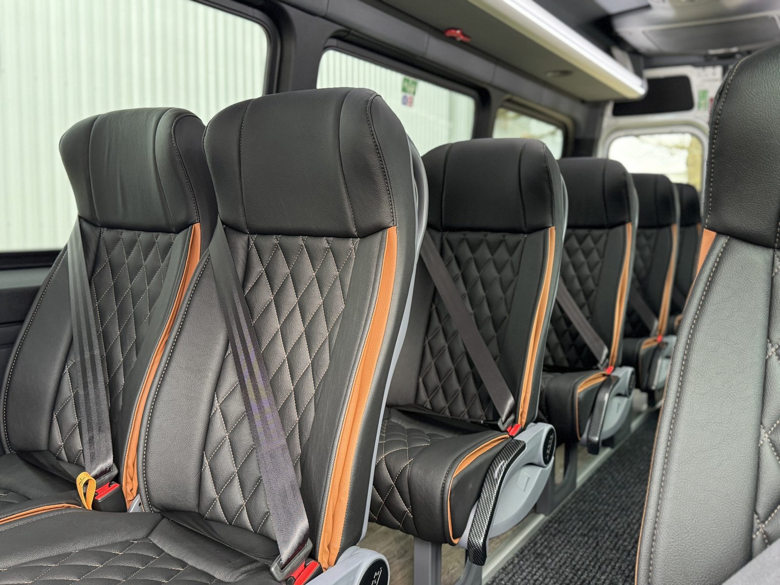 9–16 seater minibus interior