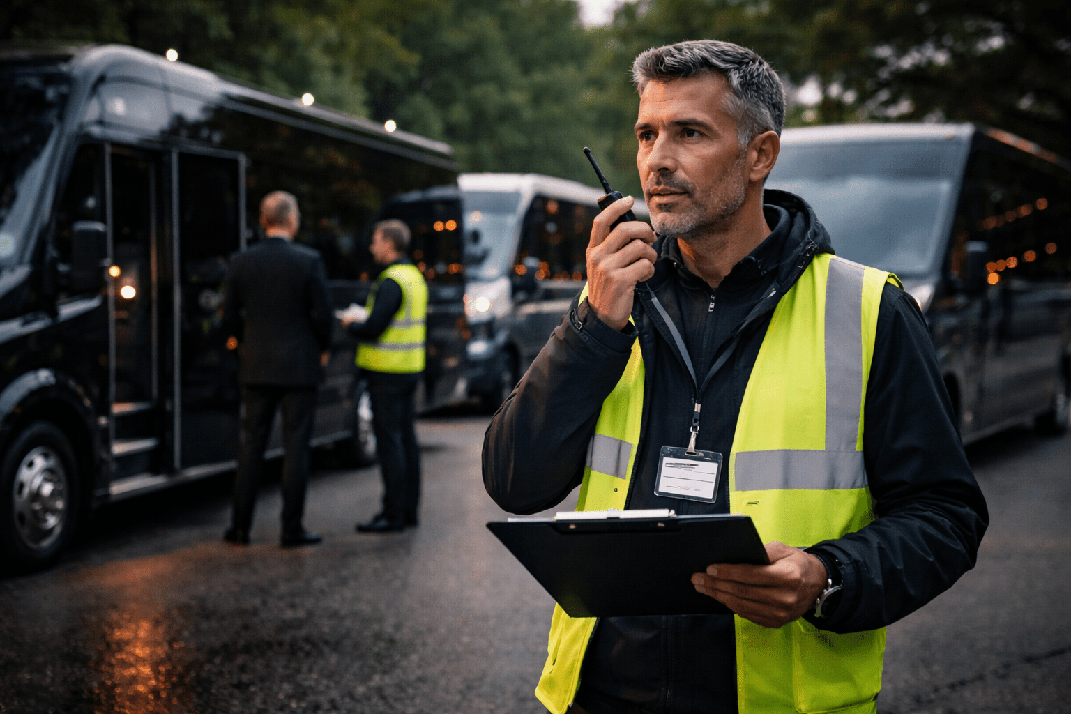 Shuttle bus services for major events and productions