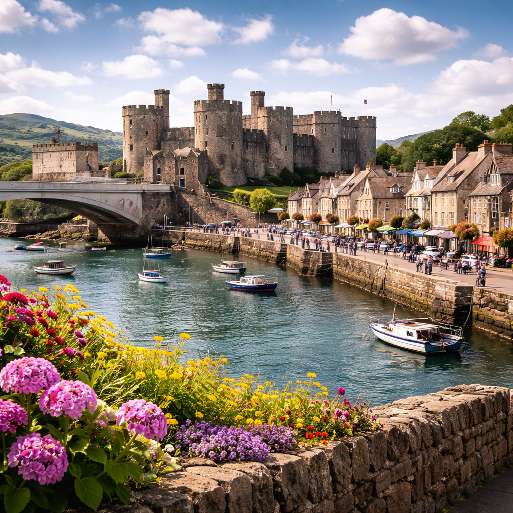 North Wales Conwy Castle private tour