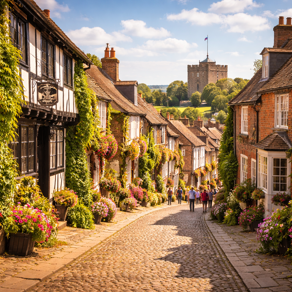 Historic Rye town private tour